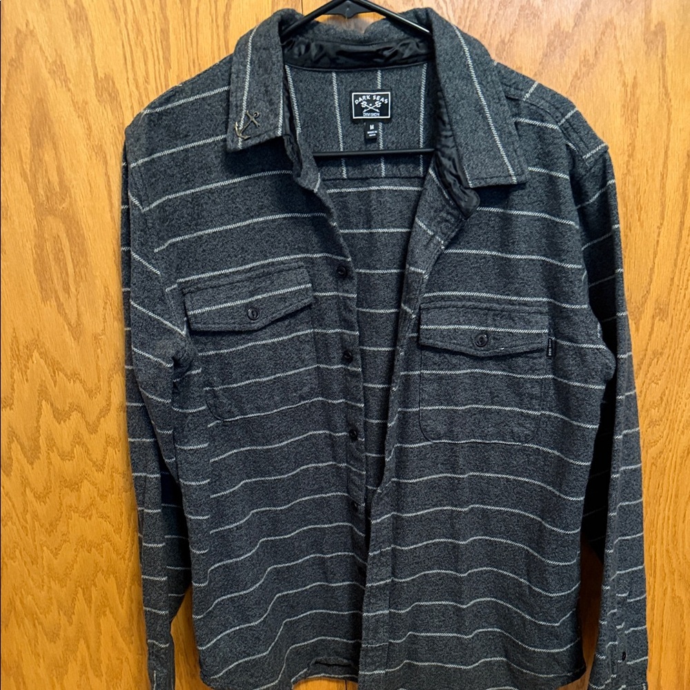Nautical Gray Striped Jacket